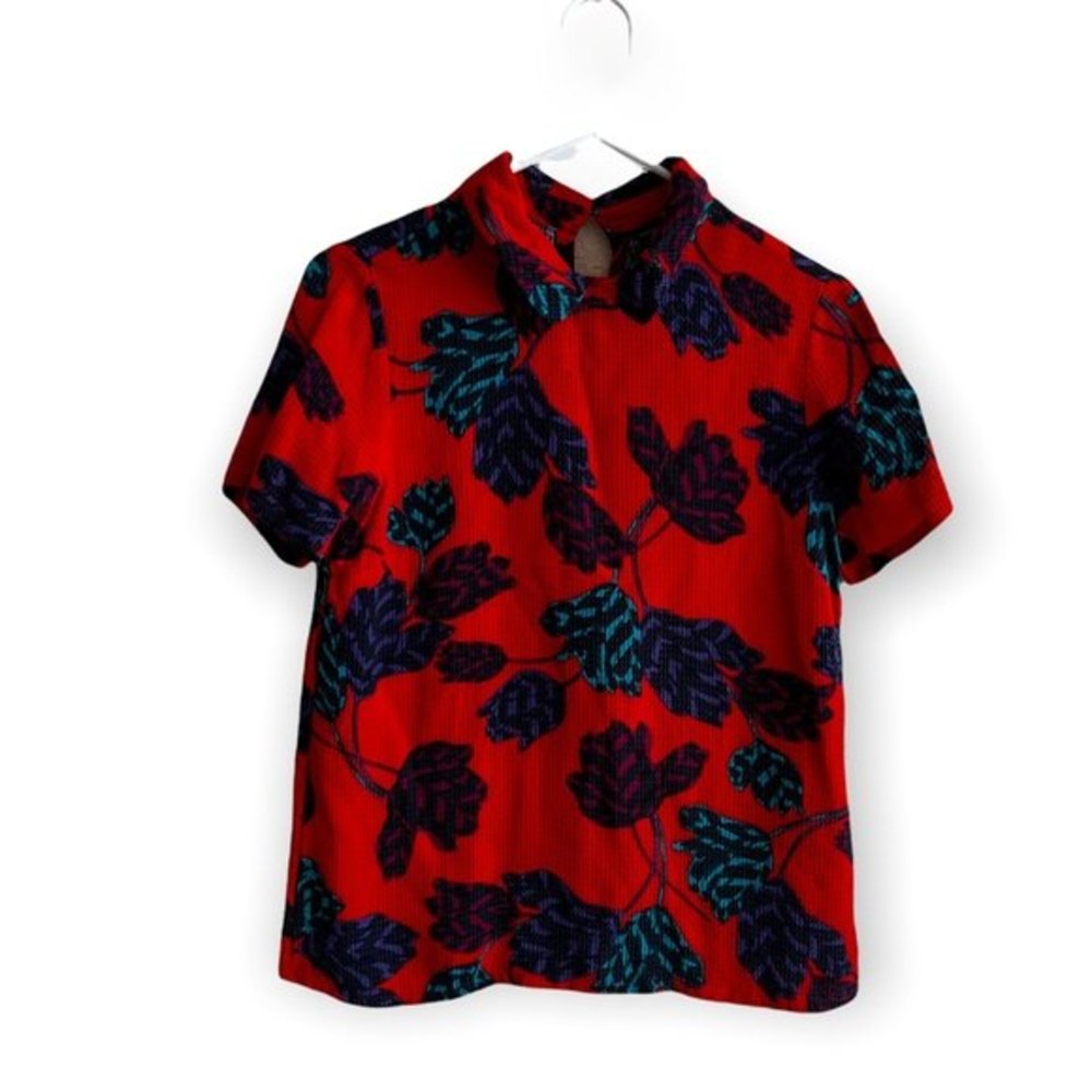 MARC BY MARC JACOBS Floral Printed Top, Size Medium